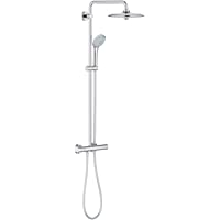 Grohe 27296001 Euphoria 180 - Sistema de ducha con termostato- alcachofa de 180 mm y teleducha tres chorros de 110 mm